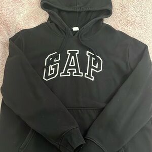 Black Drawstring Gap Hoodie Size M